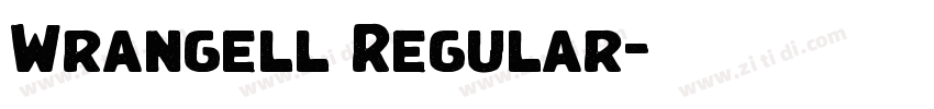 Wrangell Regular字体转换